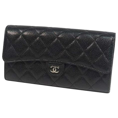 chanel women wallet|chanel long wallet price.